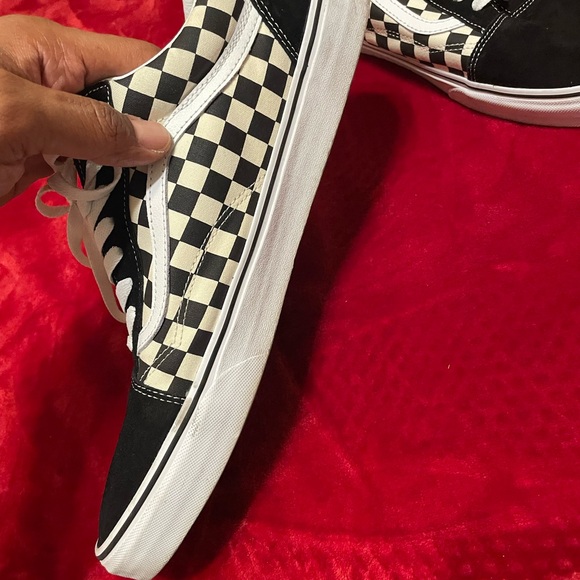 Vans Old Skool Black and White Checkered Shoes size 15 men - Picture 11 of 12